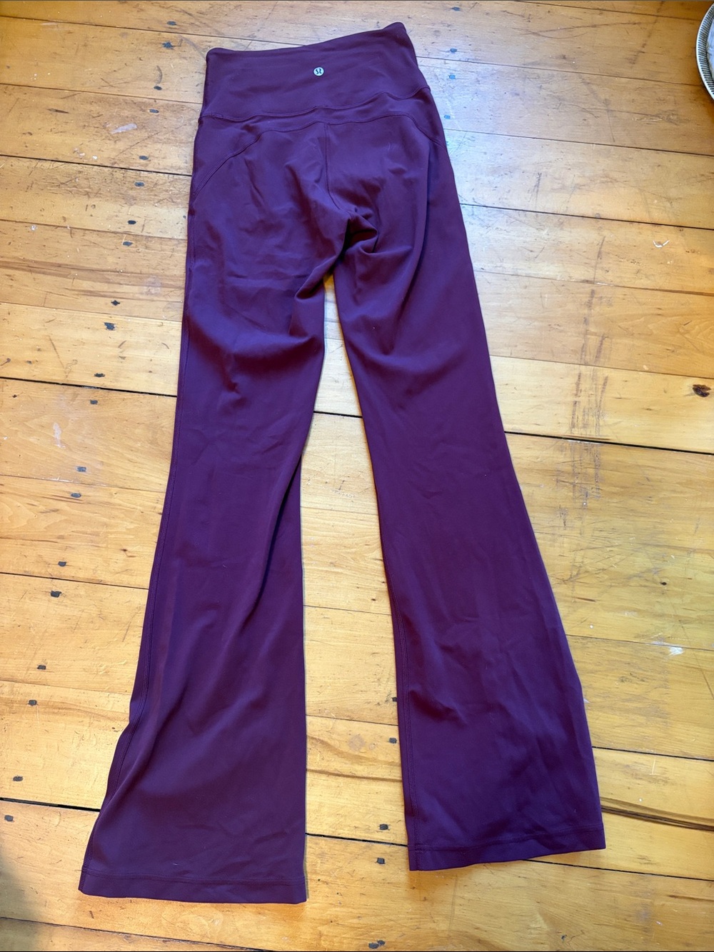 lululemon athletica Plum Flare Leggings